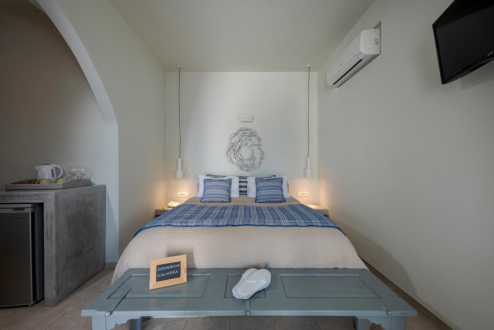 Blue Dolphins Apartments Firosztefáni Kültér fotó