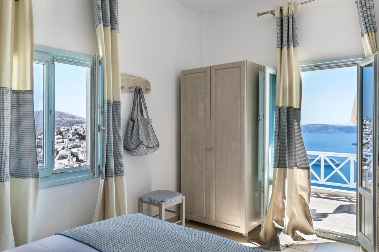 Blue Dolphins Apartments Firosztefáni Kültér fotó