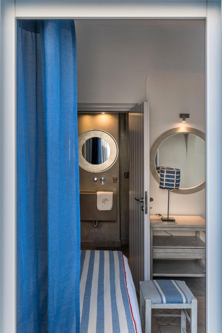 Blue Dolphins Apartments Firosztefáni Kültér fotó